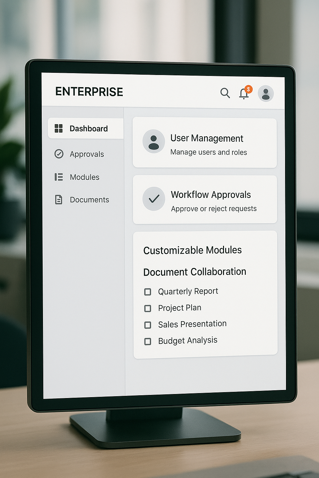 Custom Enterprise Application